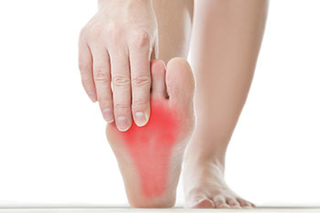 plantar faciitis - foot pain