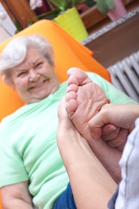 The Skin May Change In Elderly Feet